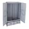 Honey Can Do 43" Clothes Storage Wardrobe With Drawers